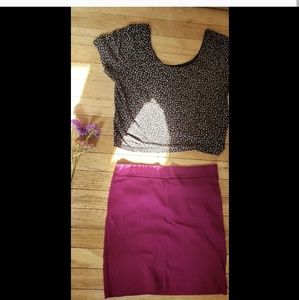 Fuschia Bodycon Mini